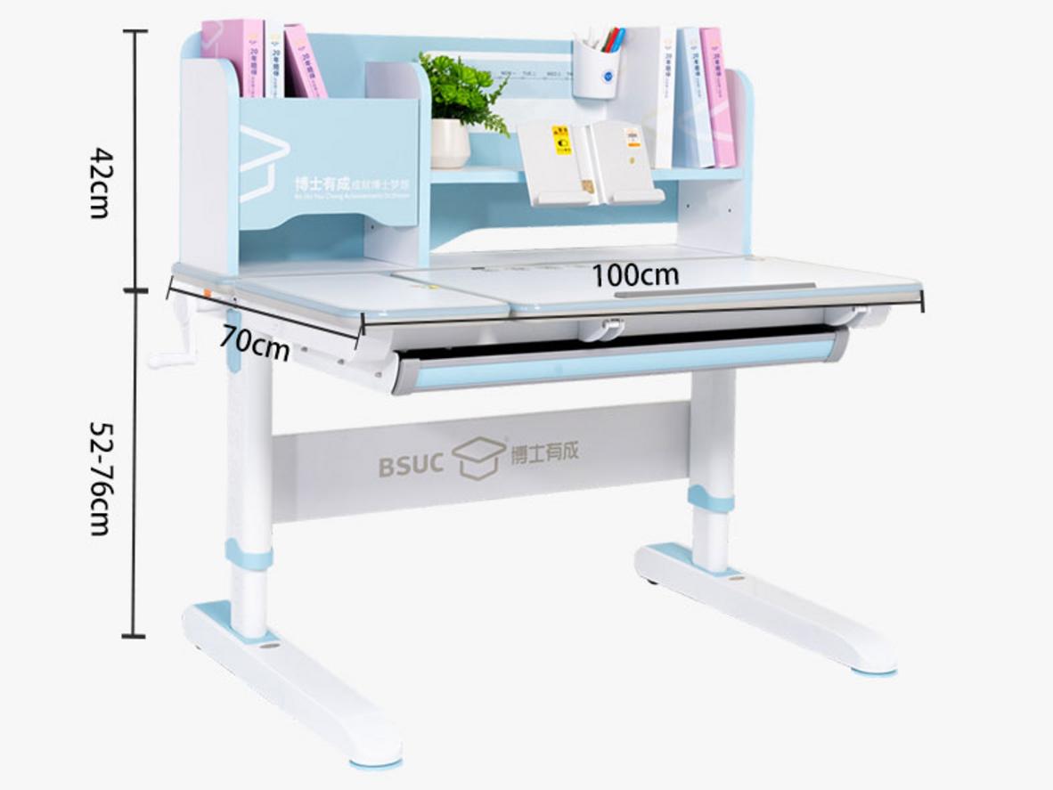 Độ nghiêng mặt bàn 0°–60° giúp giữ khoảng cách nhìn chuẩn