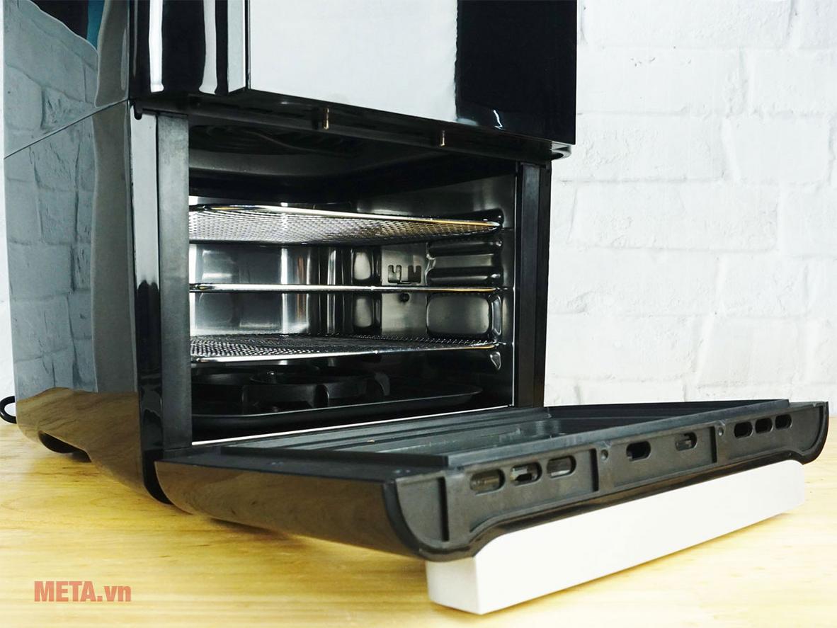 Công nghệ đối lưu 360° giúp thực phẩm chín giòn đều