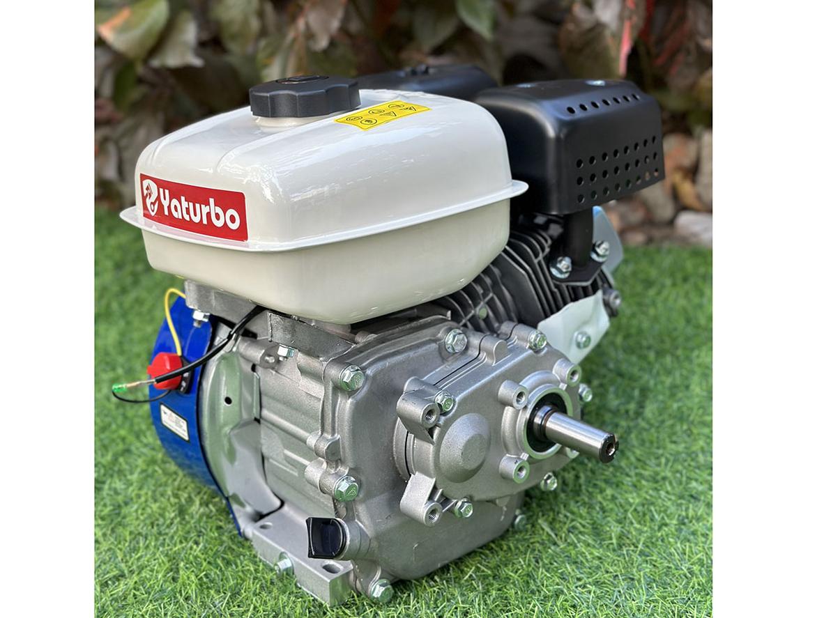 196cc và 6.5HP — cân bằng giữa lực kéo và tiết kiệm nhiên liệu.