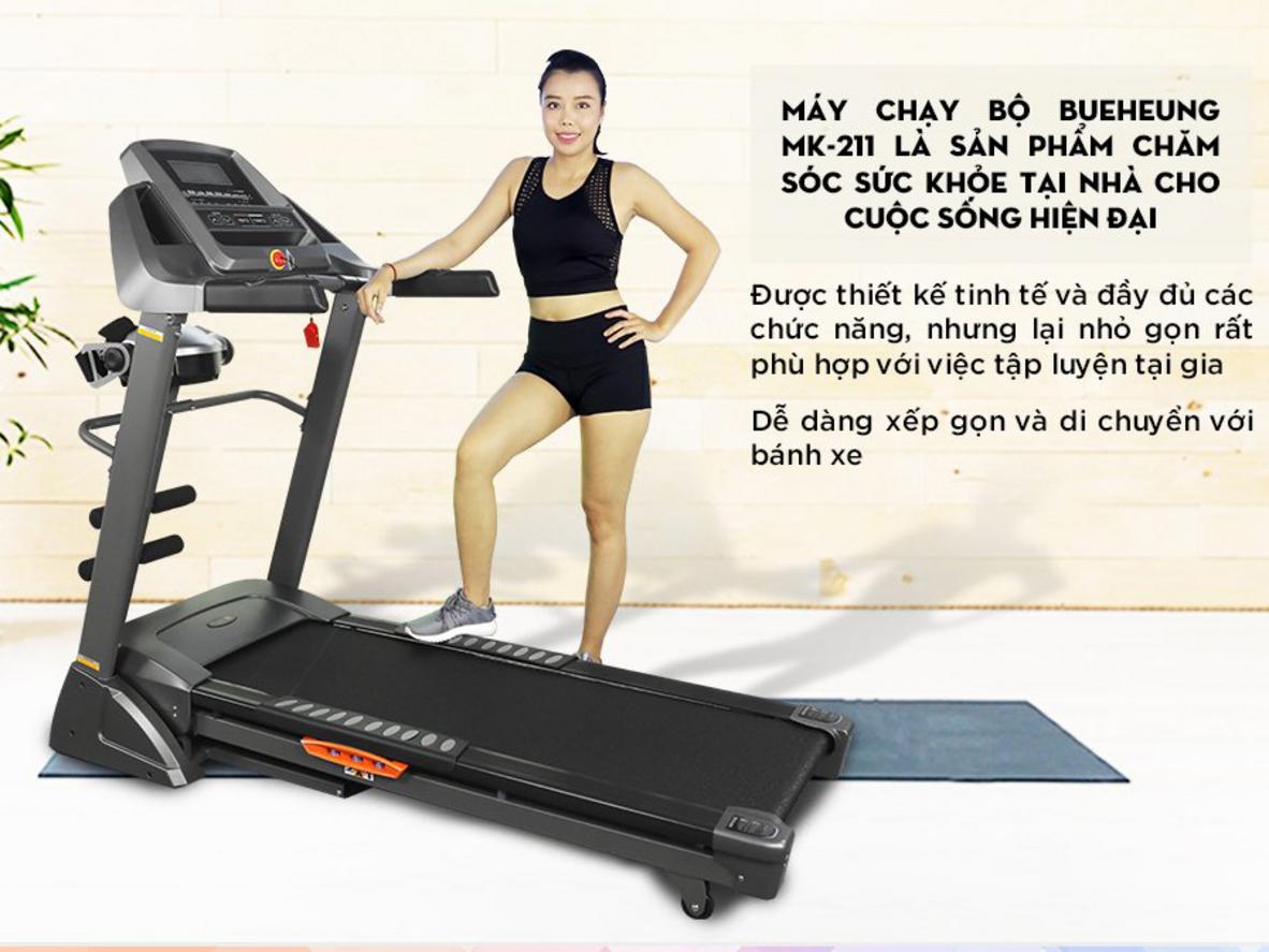 Động cơ mạnh mẽ 4.5 HP của Buheung MK-211N