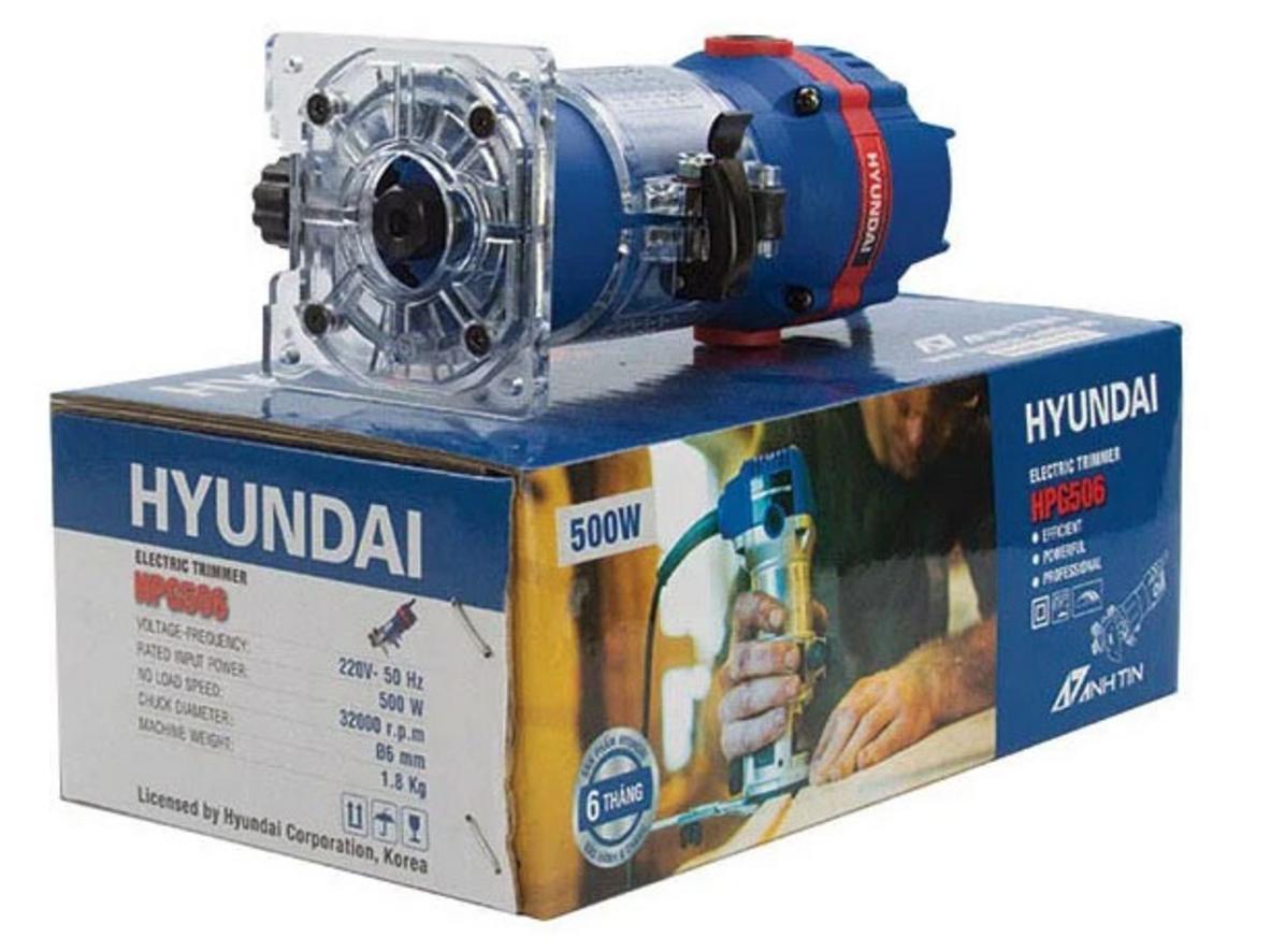 Động cơ 500W và mô tơ chổi than của HPG506 — mạnh mẽ và dễ thay thế.