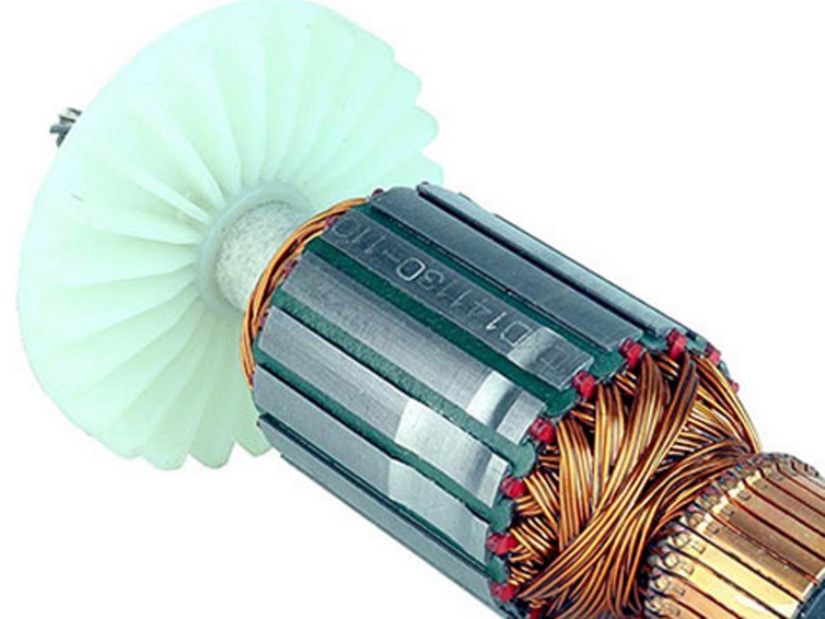 Động cơ chổi than & lõi đồng — Bền bỉ, ít bảo trì