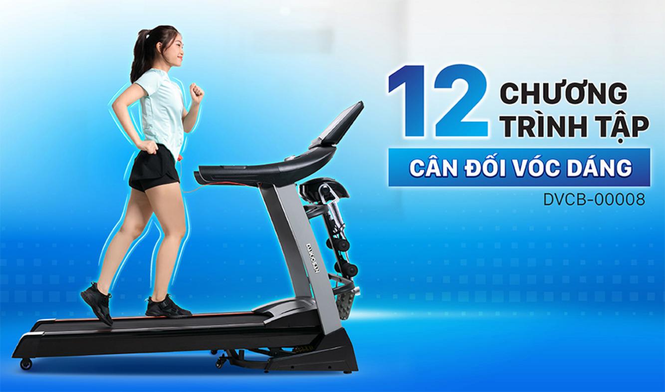 Động cơ 1.5HP — tốc độ lên tới 18 km/h để tập cardio hiệu quả (ảnh minh họa)   imagePrompt: "Close-up of the treadmill motor and console with speed display at 18 km/h; runner in background."