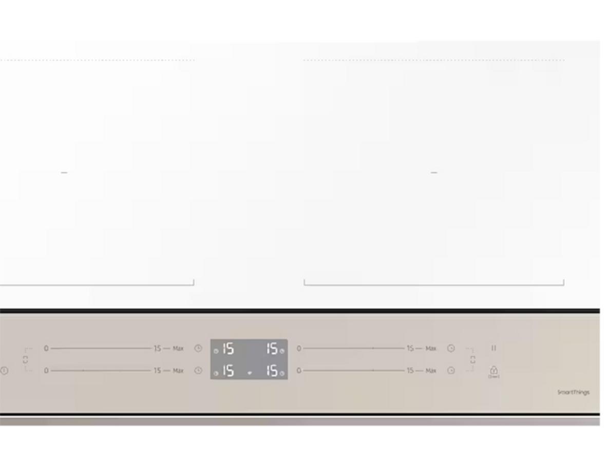 Dual Flex Zone giúp nấu linh hoạt hơn với nhiều kích cỡ nồi chảo.