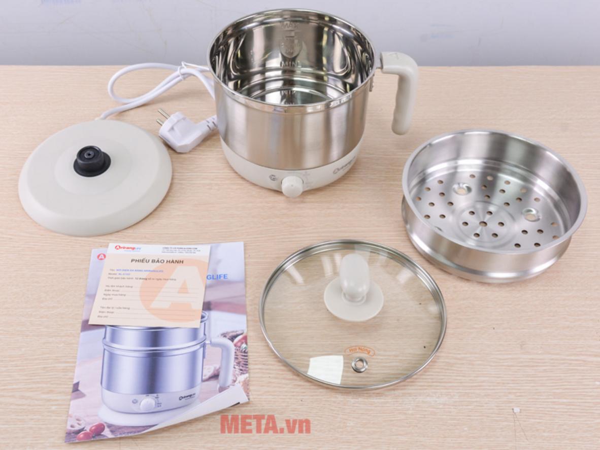Dung tích 1.2L — phù hợp cho 1–2 người.