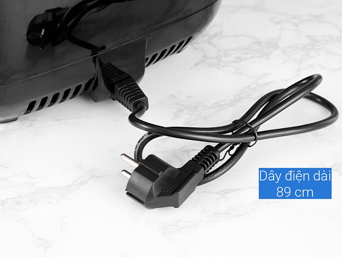 Dung tích lớn và phụ kiện đi kèm