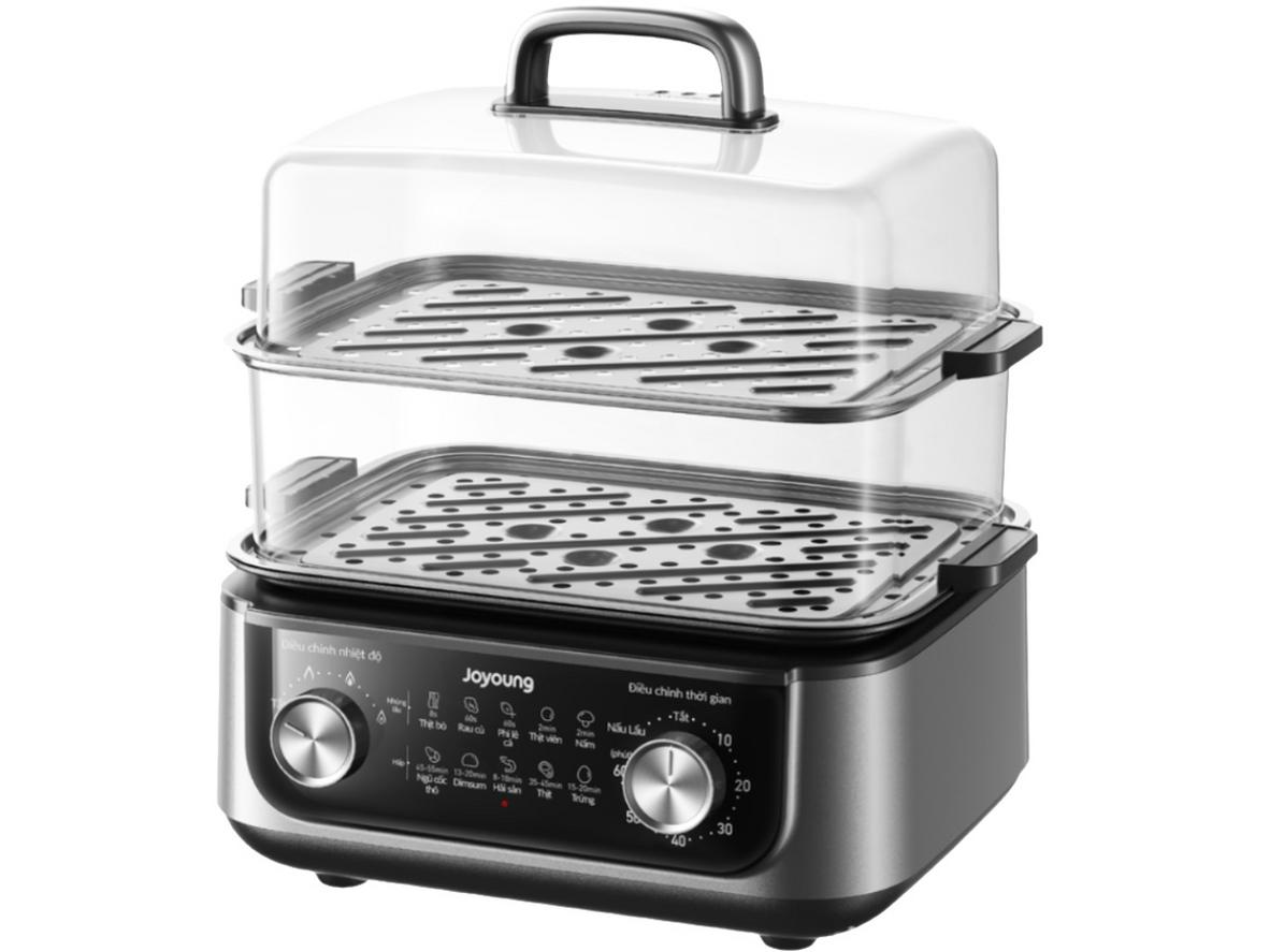 16L đủ cho gia đình 4–6 người, nấu lẩu và hấp đồng thời.