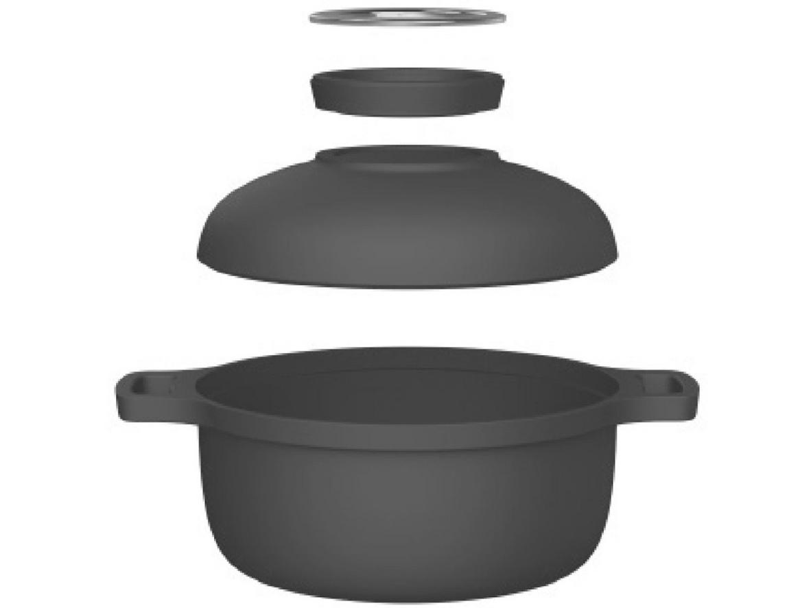 Dung tích 2.5L phù hợp gia đình 2-4 người