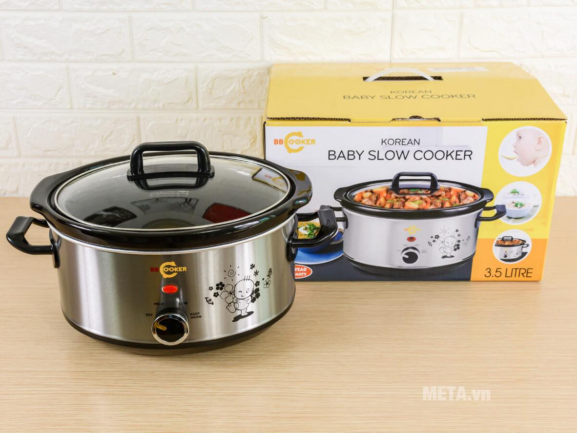 3,5 lít đủ rộng cho nhiều món ăn gia đình