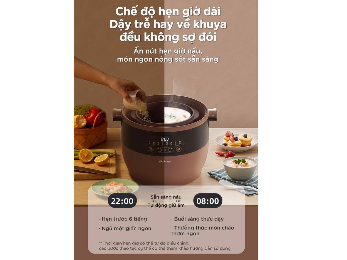 Thố lớn + 4 thố nhỏ cho nhiều món