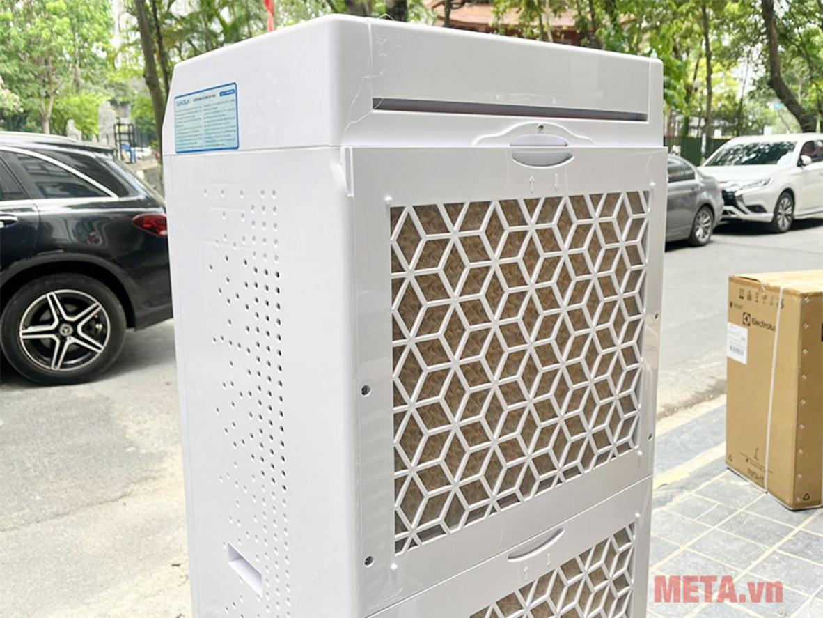Bình nước 45L cho thời gian hoạt động dài.