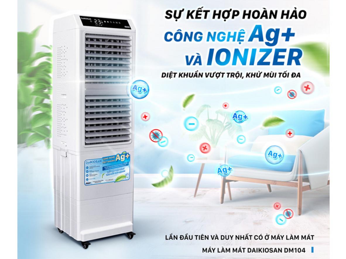 Bình nước 45L cho thời gian hoạt động dài.