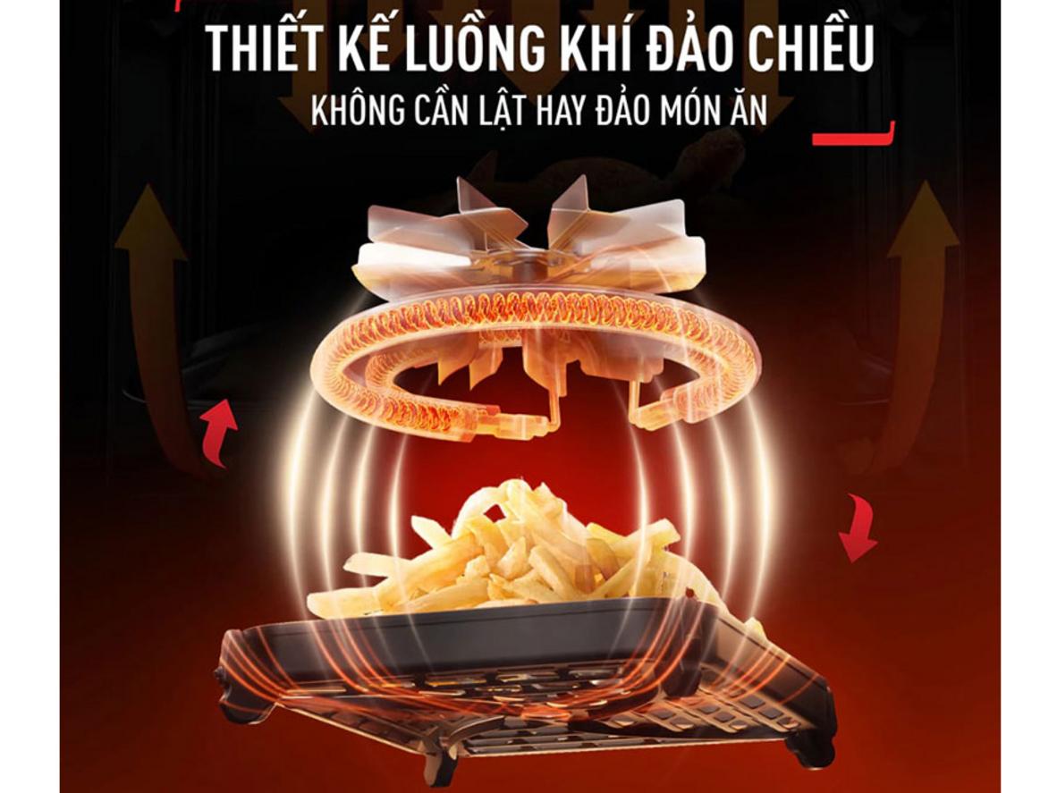 Dung tích 6L Nồi chiên Tefal EY821868