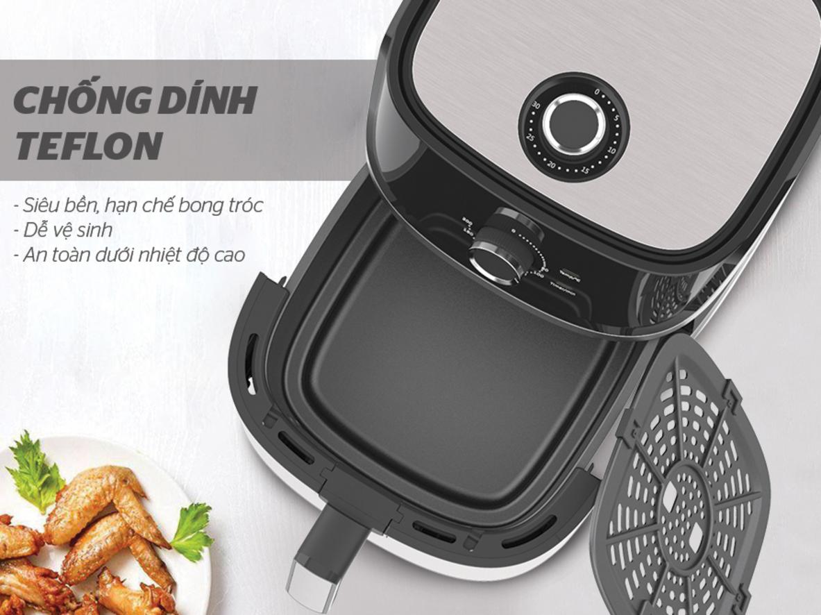 Dung tích 6L và công suất 1700W