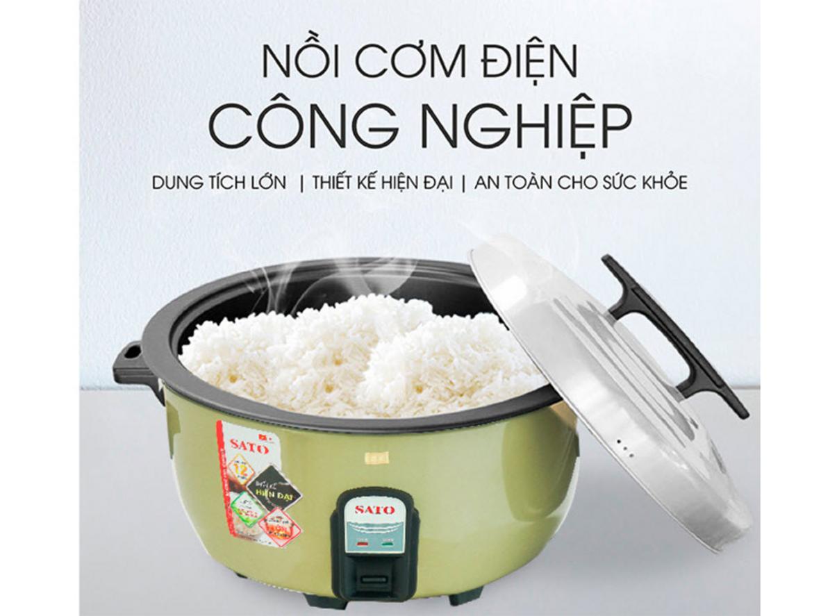 Dung tích 7.2 Lít: nấu ~3.2–3.4kg gạo mỗi mẻ
