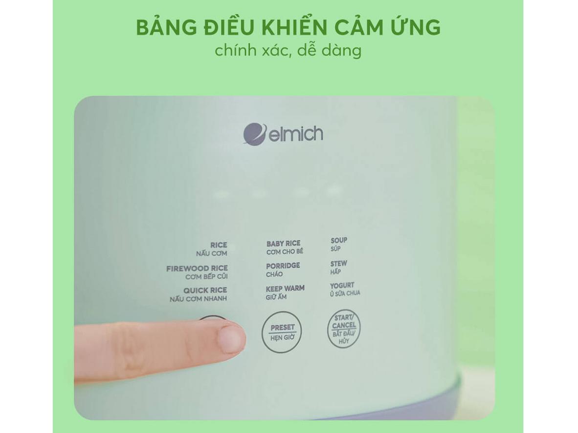 9 chế độ nấu phục vụ nhiều món hàng ngày