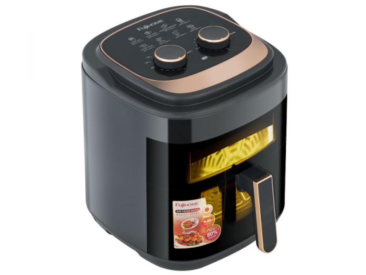 Dung tích 6.5L và công suất 1600W phù hợp bữa gia đình