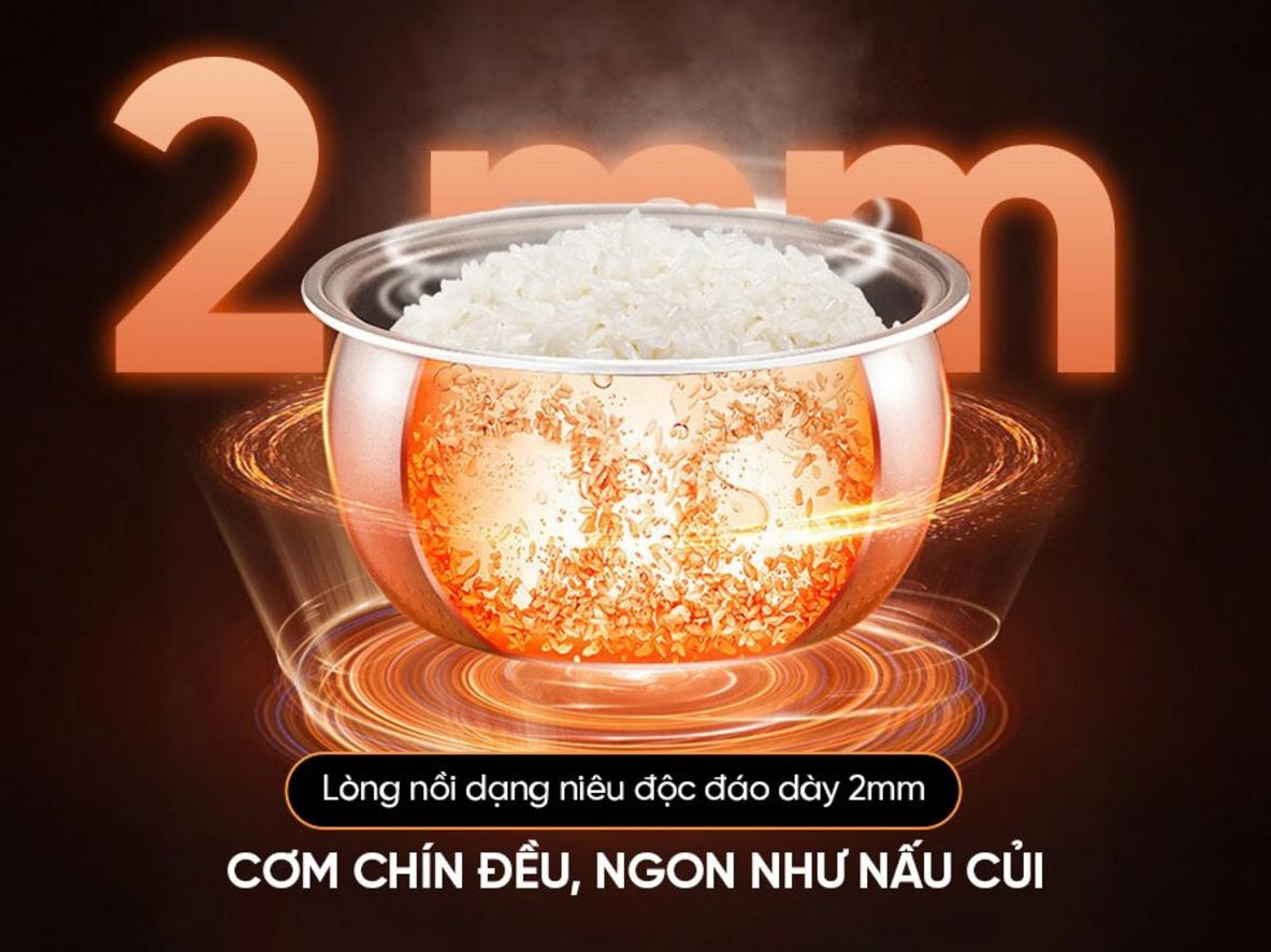 Fuzzy Logic giúp nấu cơm dẻo thơm