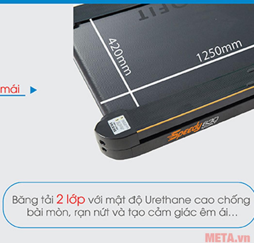 Hệ giảm chấn 8 đệm cao su Mofit SP630