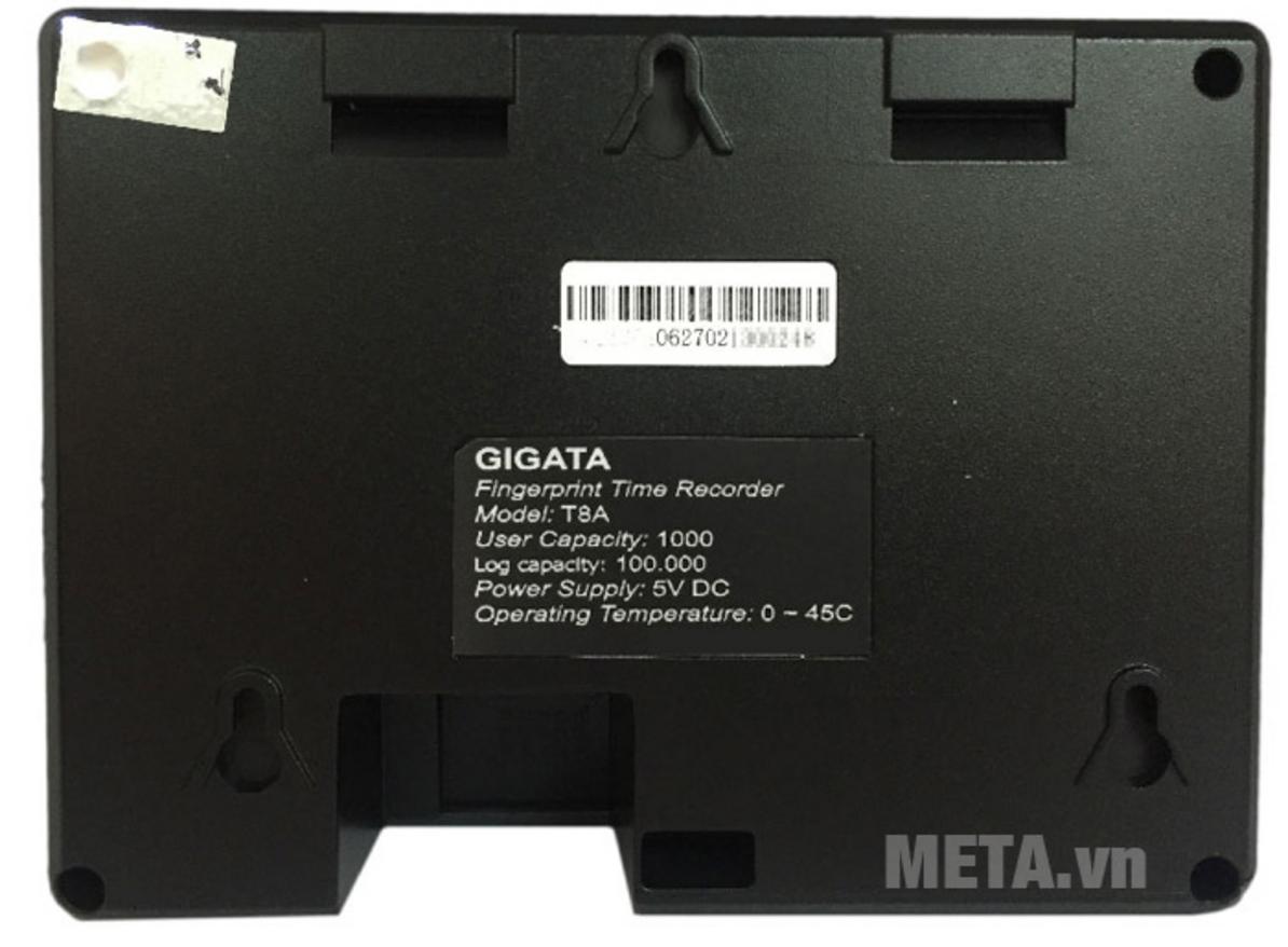 Nhận diện nhanh của Gigata T8A — phù hợp khu vực đông nhân viên/ca kíp, image idea: close-up of finger on sensor with UI flicker indicator on screen (TFT) showing success message; image should show speed feedback on display; use warm office lighting; show installation near a door; include a small time-<1s overlay.)','imagePrompt':'Close-up of a finger on the Gigata T8A fingerprint sensor with the TFT display showing a successful check-in and a 0.8s time overlay, in a bright office entryway.