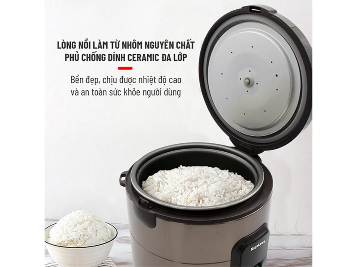 Công nghệ ủ ấm 3D giữ cơm nóng và thơm lâu