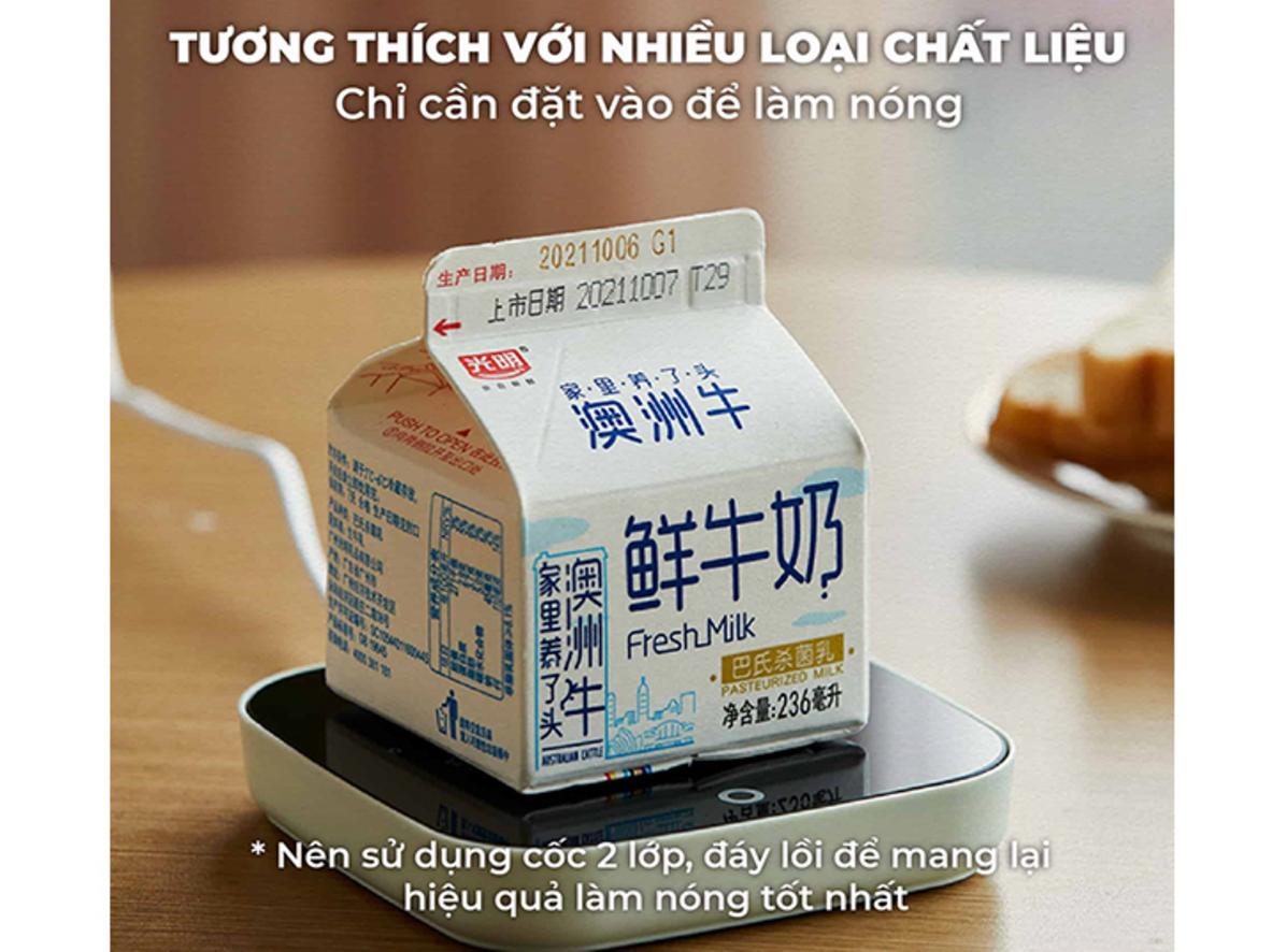 Giữ ấm ở nhiệt độ lý tưởng 52–55°C