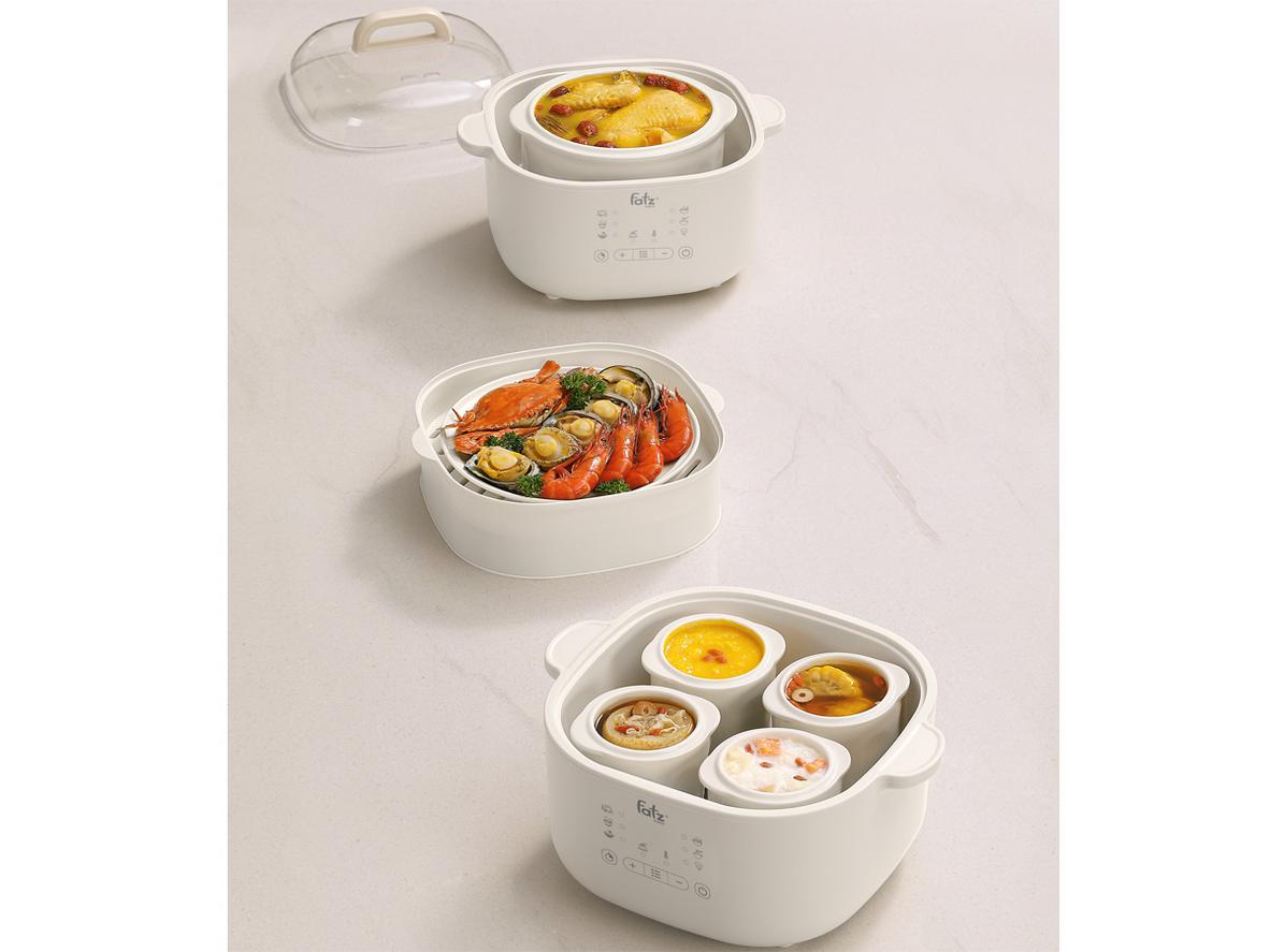 Giữ ấm tự động, tiện dùng cho cả ngày bận rộn.