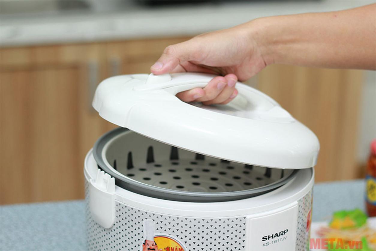 Van chống tràn và xửng hấp kèm theo