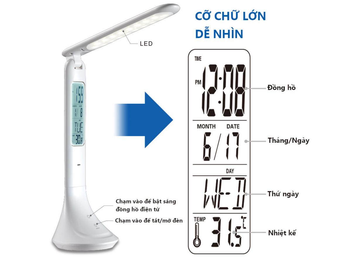 Gấp gọn, điều chỉnh góc linh hoạt và tiết kiệm điện