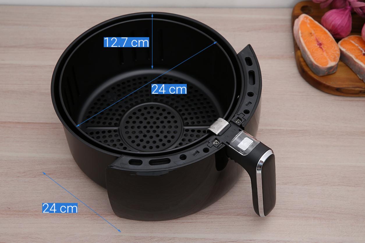 Lòng nồi chống dính dễ tháo rời và vệ sinh