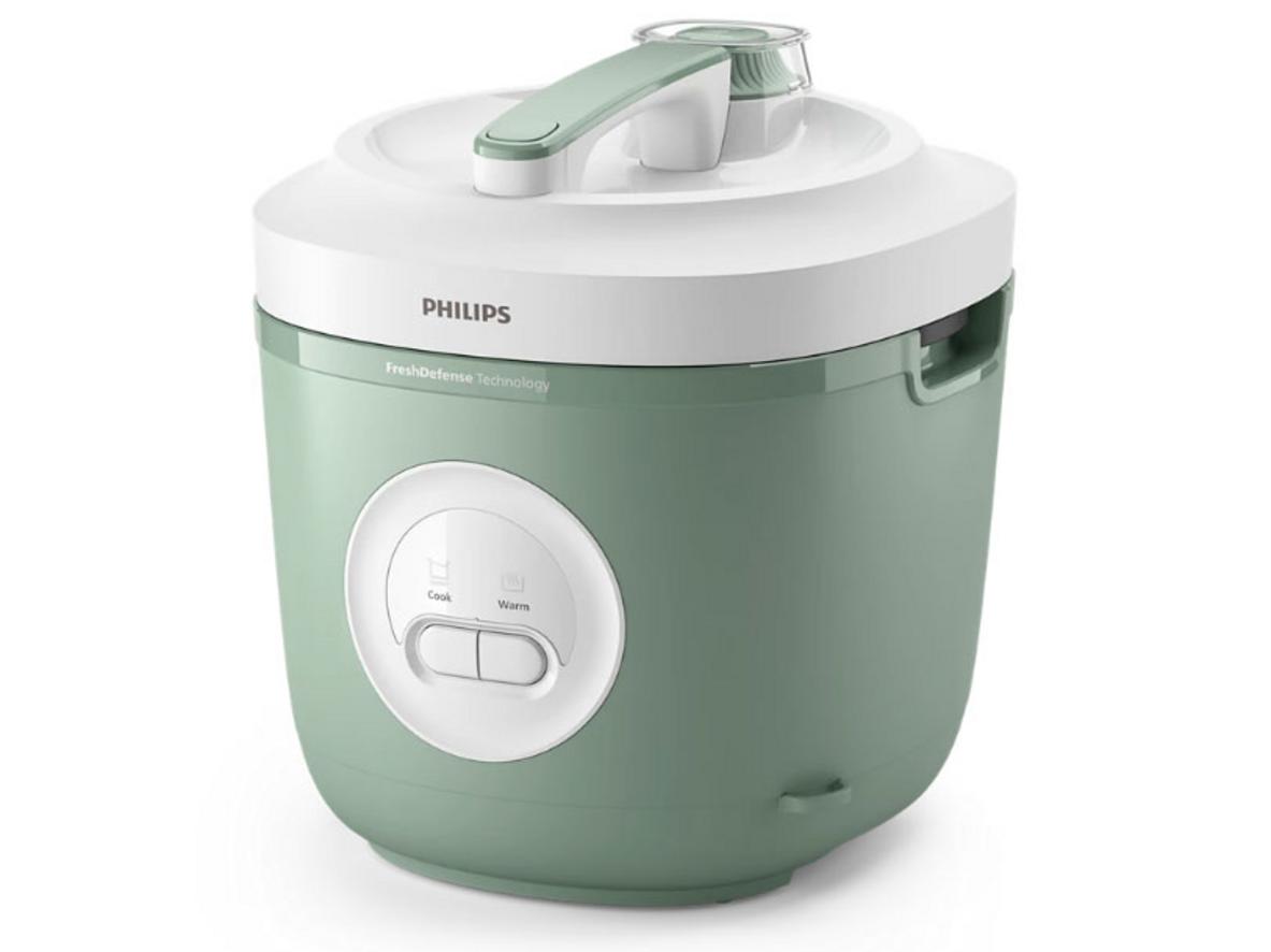 Lòng nồi 5 lớp phủ chống dính kim cương an toàn, dễ vệ sinh