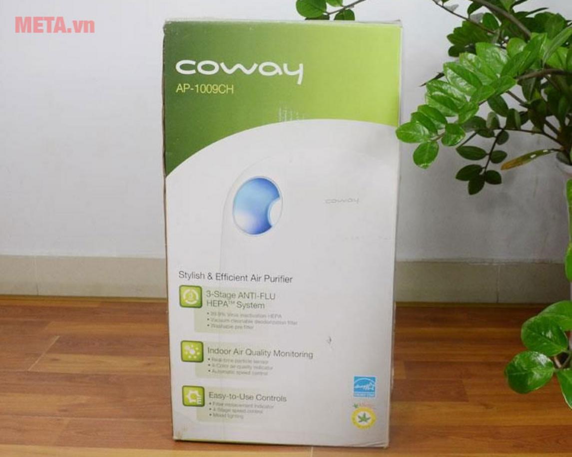 Hệ thống 3 màng lọc trên Coway AP-1009 CH