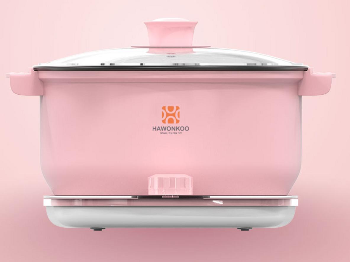 Lòng nồi inox phủ ceramic — Dễ vệ sinh