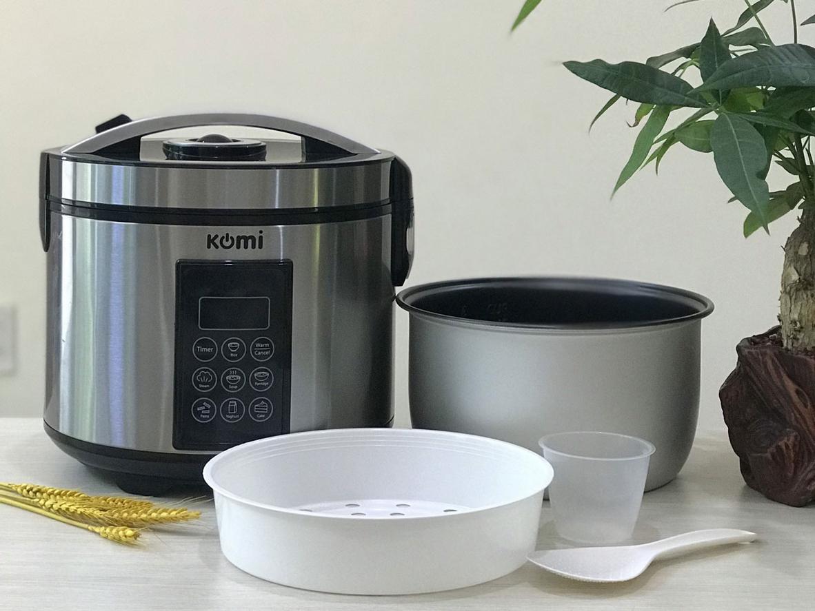 Hẹn giờ tiện lợi và công suất 700W giúp nấu nhanh, đều.