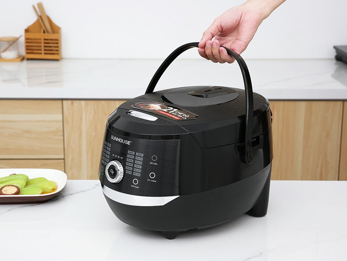 Hẹn giờ 24h và giữ ấm đến 8h