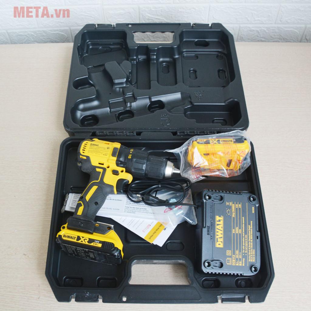 Hiệu năng khoan & đầu kẹp của DCD777D2