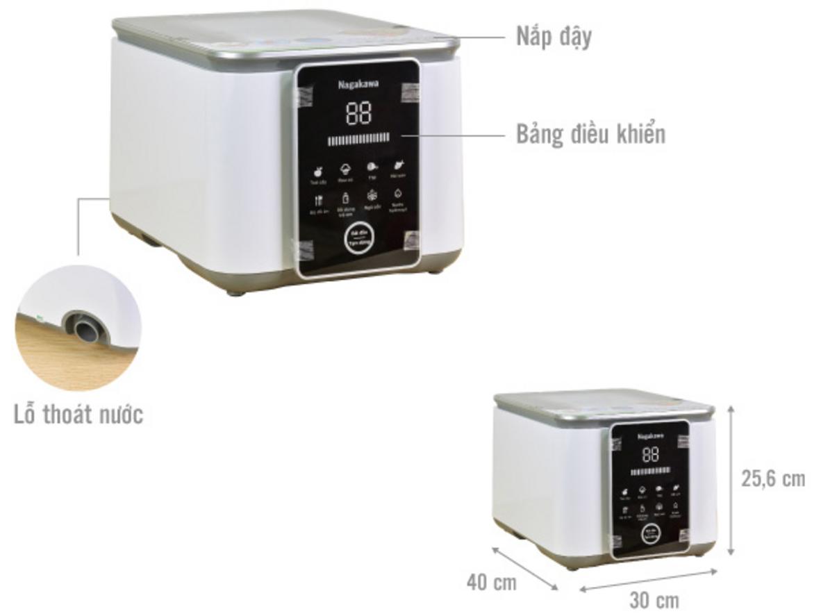 Hiệu suất diệt khuẩn được kiểm chứng — Trước và Sau