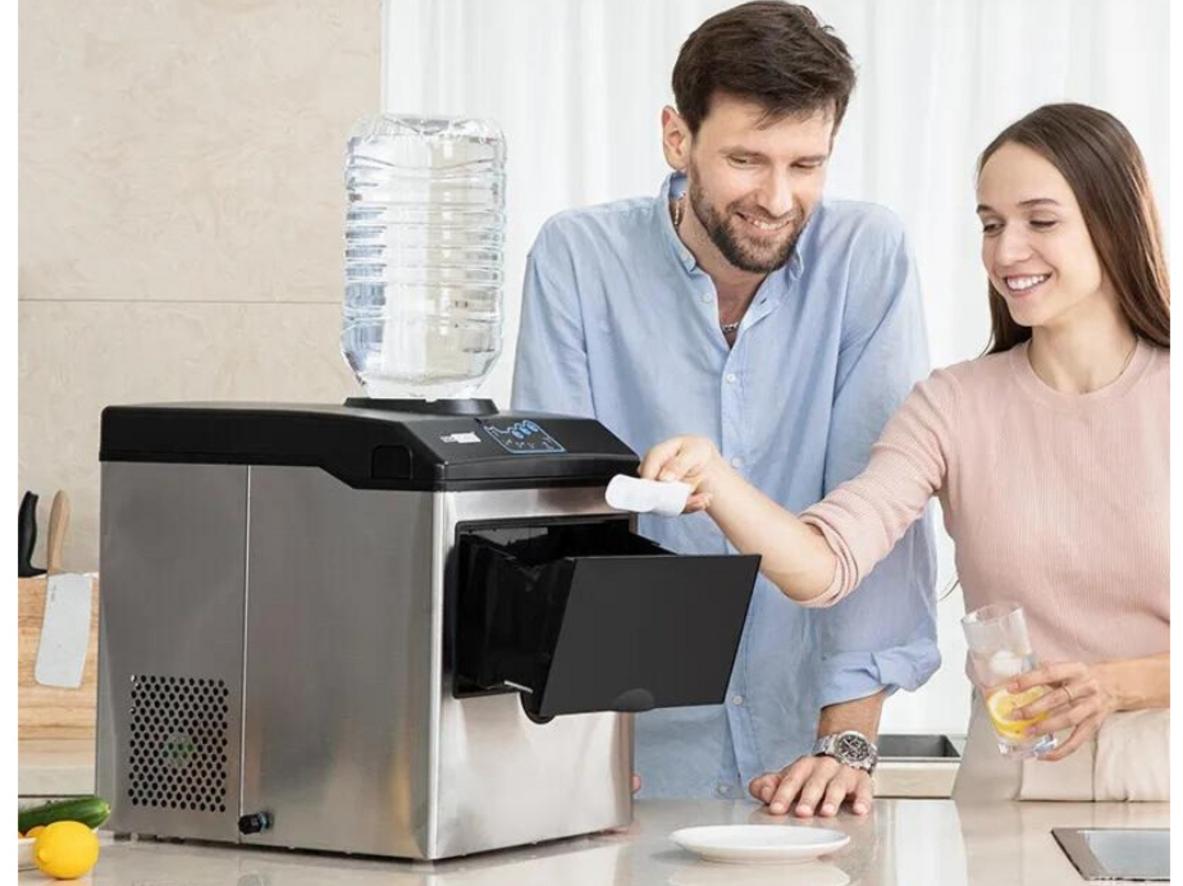 Hiệu suất làm đá: 12 viên/mẻ, ~8–12 phút/mẻ