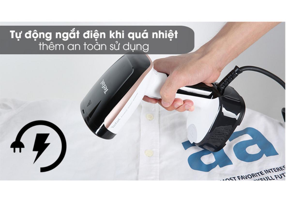 Hơi nước 16–19 g/phút xử lý nếp nhăn cơ bản