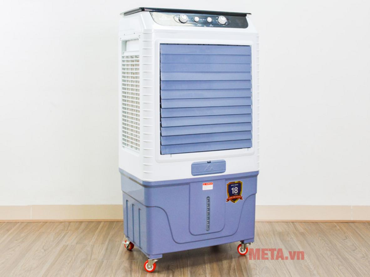3 tấm làm mát & đảo gió 2 chiều cho hơi mát đều