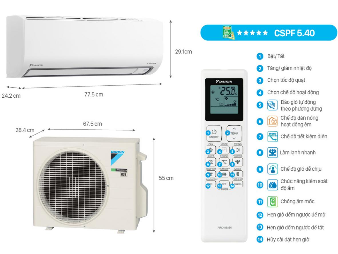 Humi Comfort: giữ ẩm ~65% — mát không khô