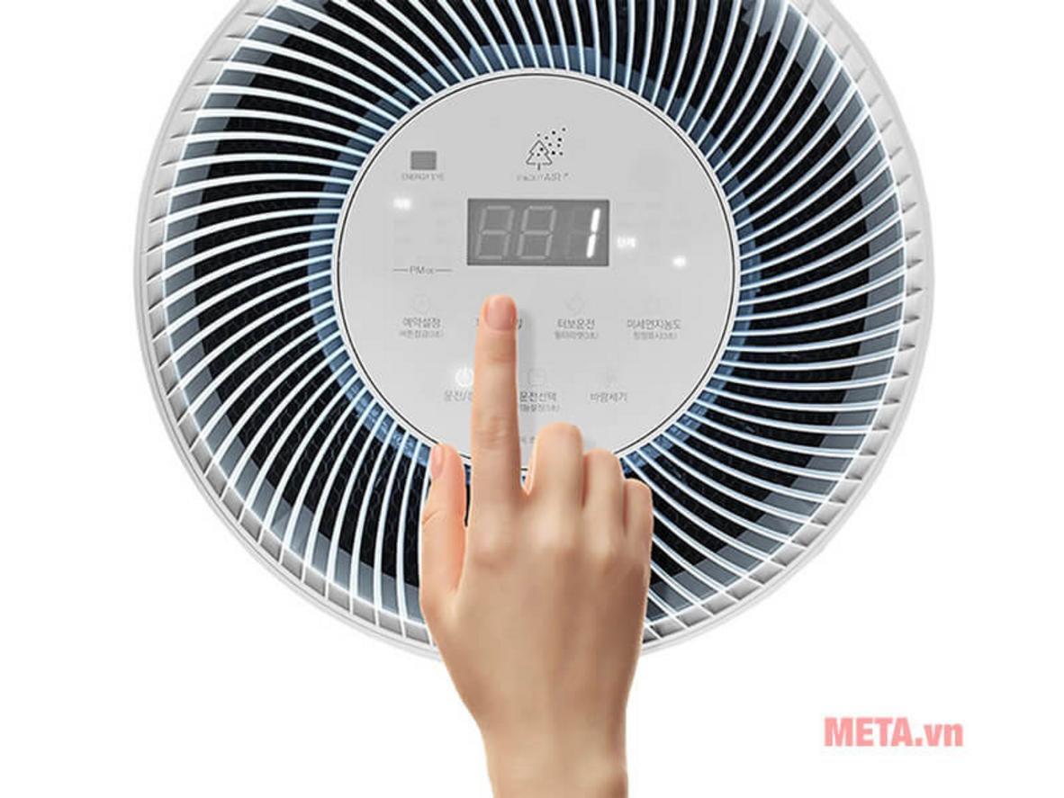 Hút gió 360 độ với 8200 lỗ khí cho không gian lớn