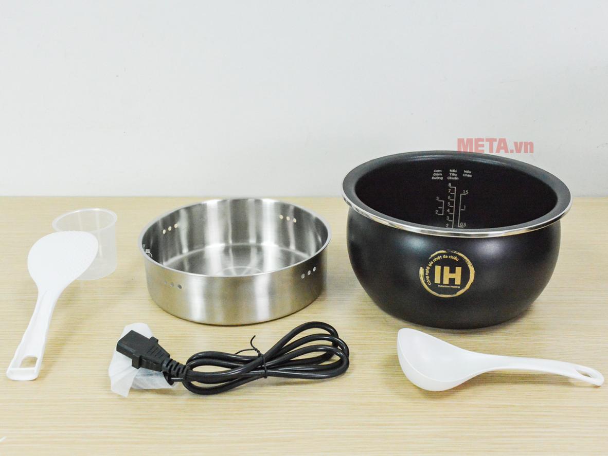 Công nghệ IH 360° cho cơm chín đều