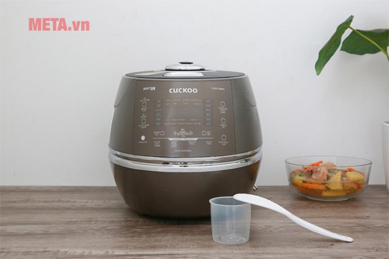 IH cao tần + áp suất giúp cơm chín đều và giữ dưỡng chất