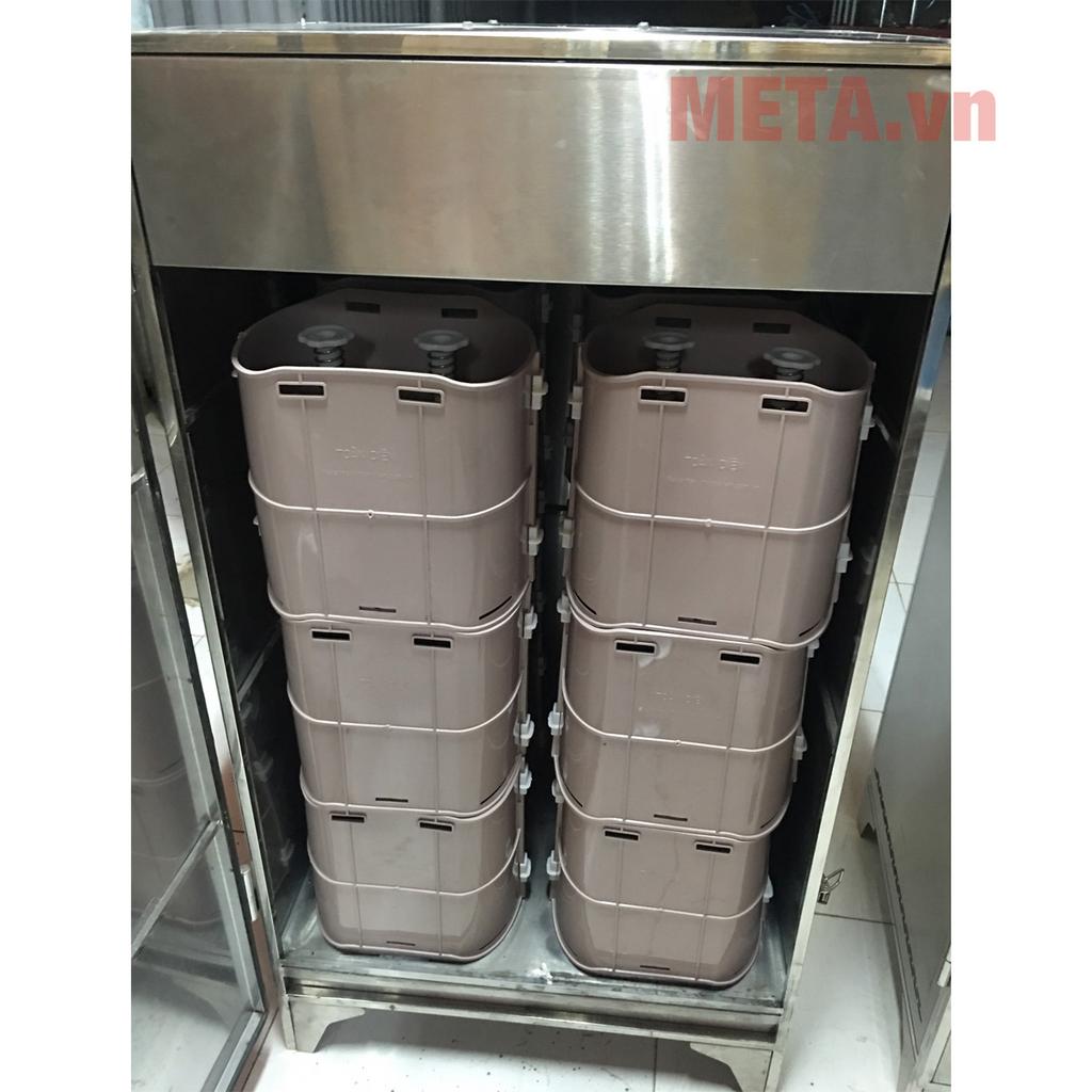 Vỏ Inox 304 - bền & dễ vệ sinh