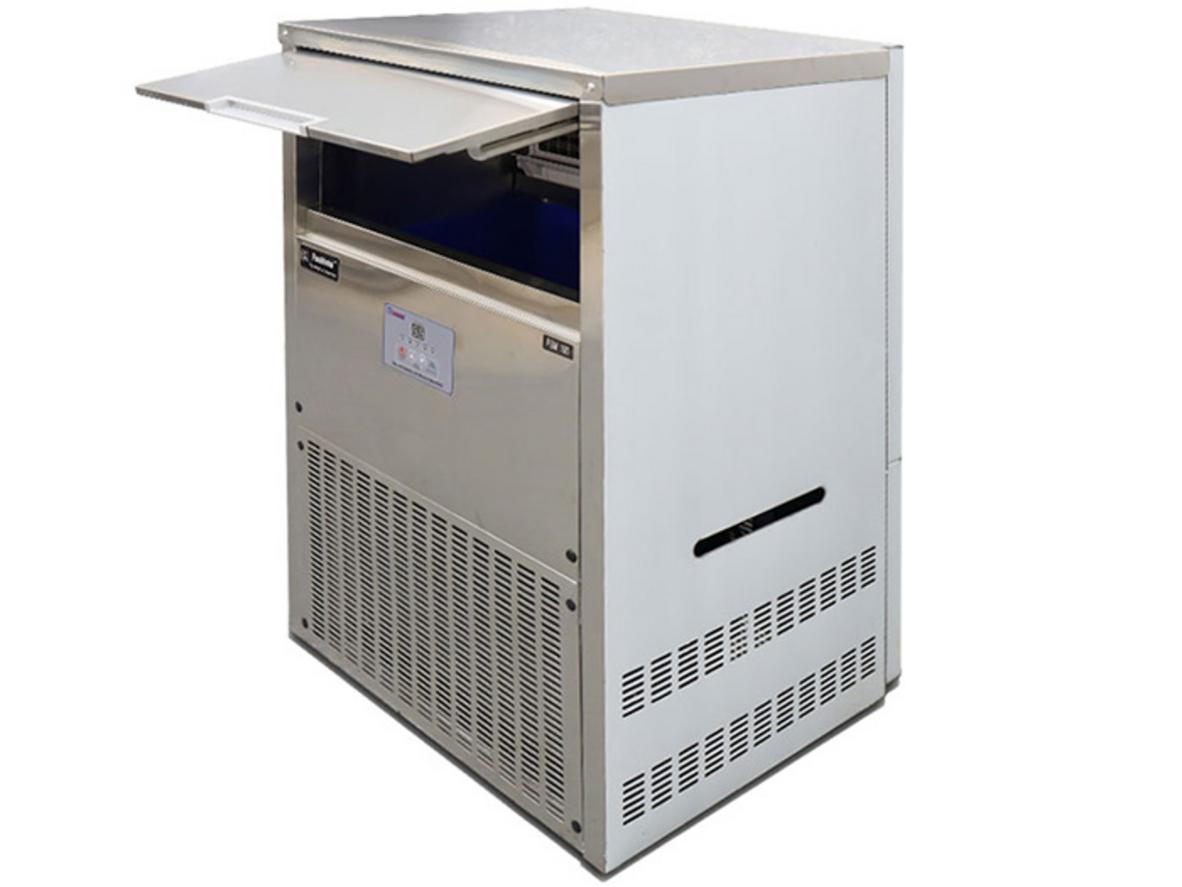 Inox bền, thùng chứa lớn giữ đá sẵn sàng