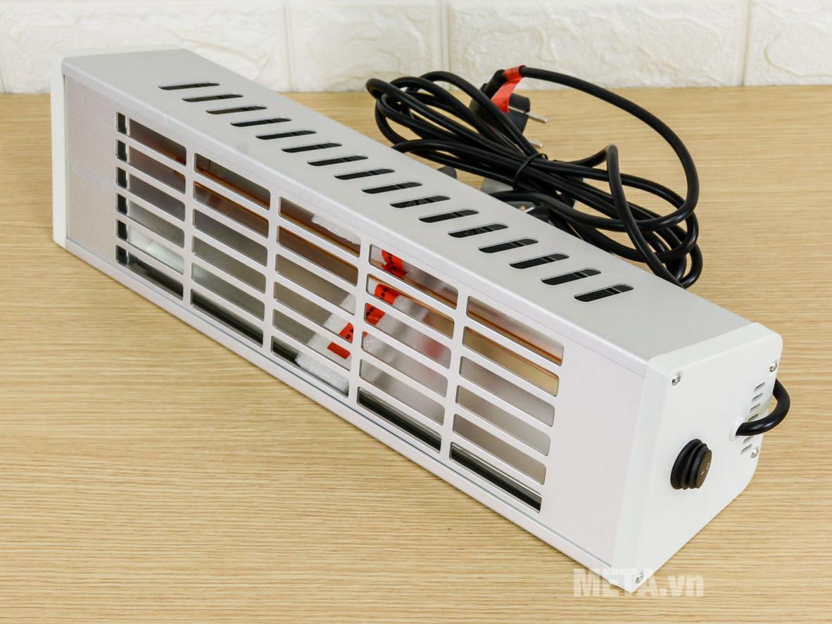 Chuẩn IPX4 và vỏ hợp kim nhôm + nhựa bảo vệ thiết bị