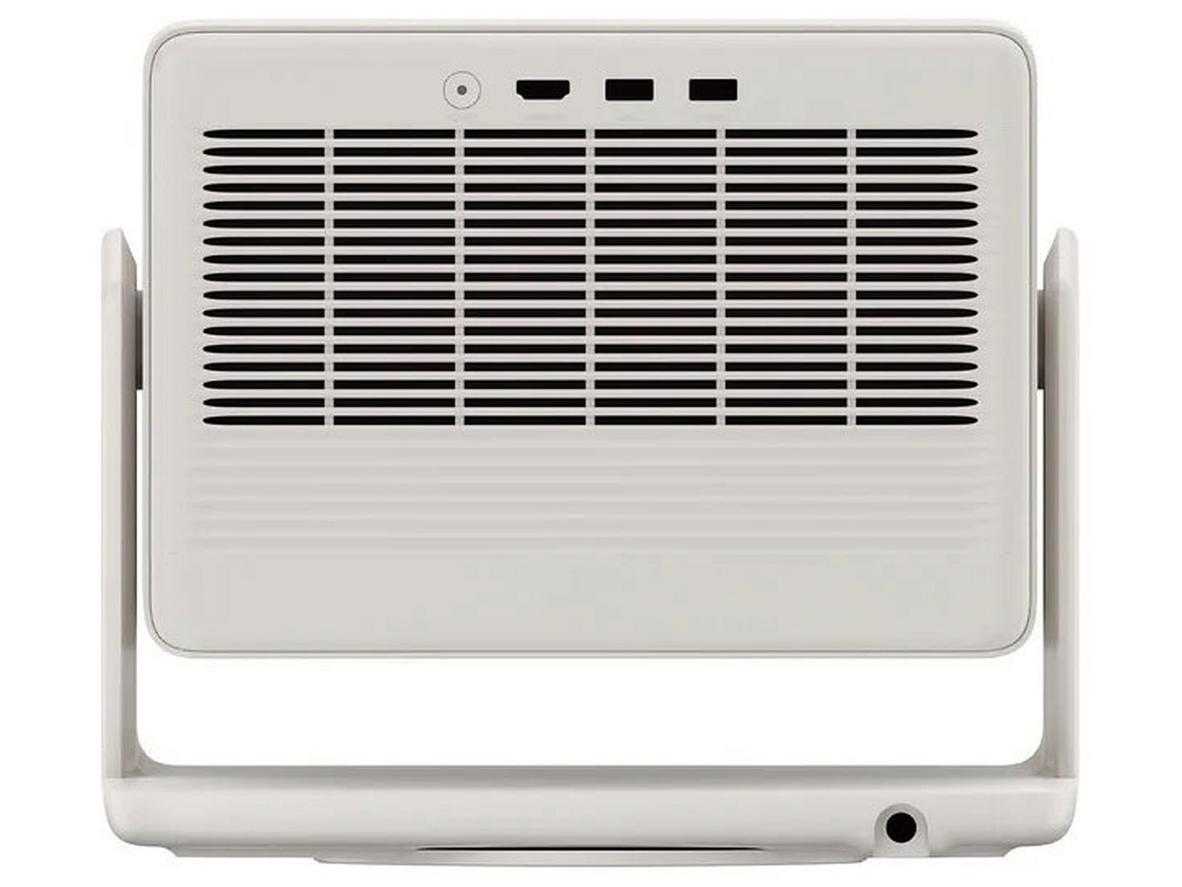 ISA 5.0 tự động căn chỉnh hình ảnh; imagePrompt: "Illustration of projector auto-keystone correction aligning image on uneven wall."