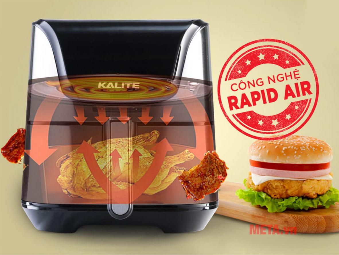 Rapid Air: giòn đều, giảm dầu mỡ
