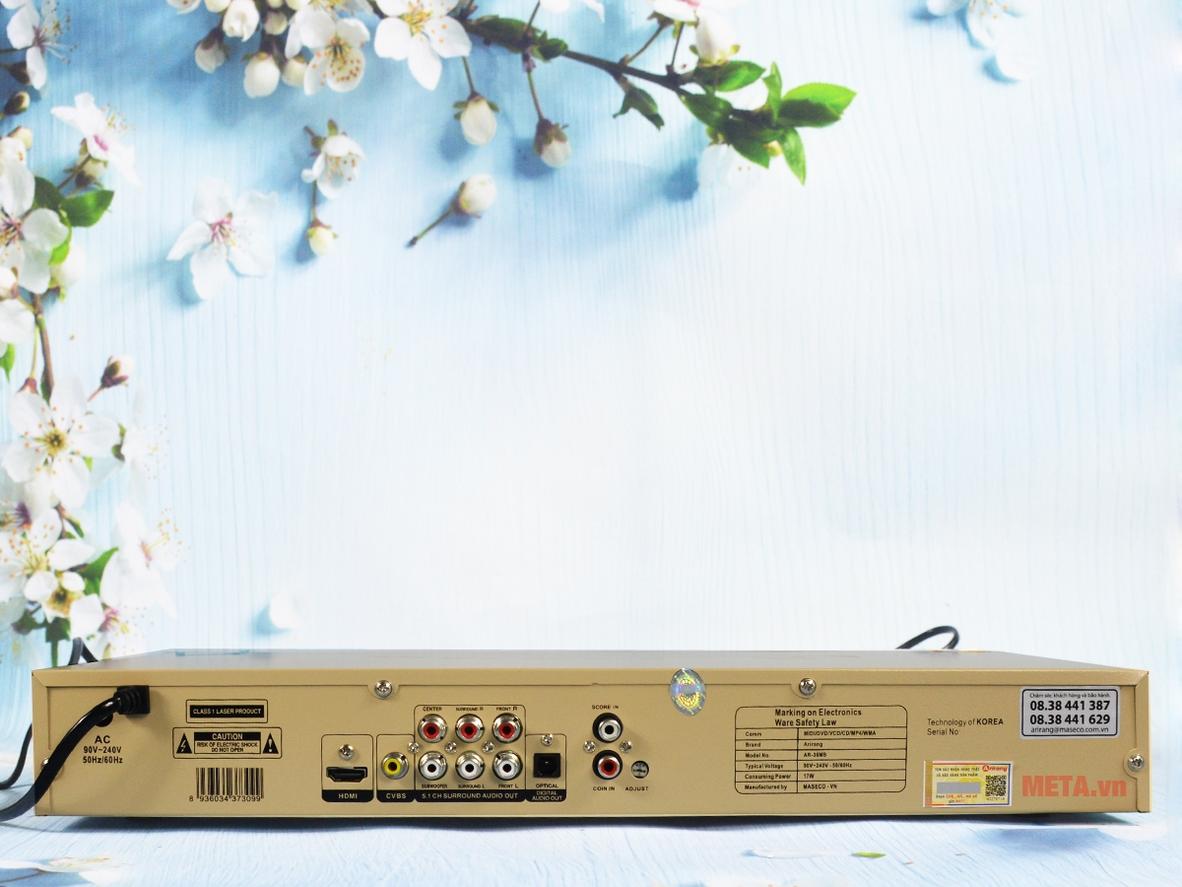 Kết nối HDMI, Bluetooth và ngõ ra âm thanh 5.1